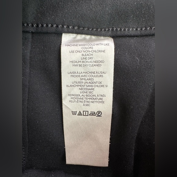 Anthropologie The Colette Ponte Crop Wide-Leg Pants Maeve Black 29 - Picture 6 of 6